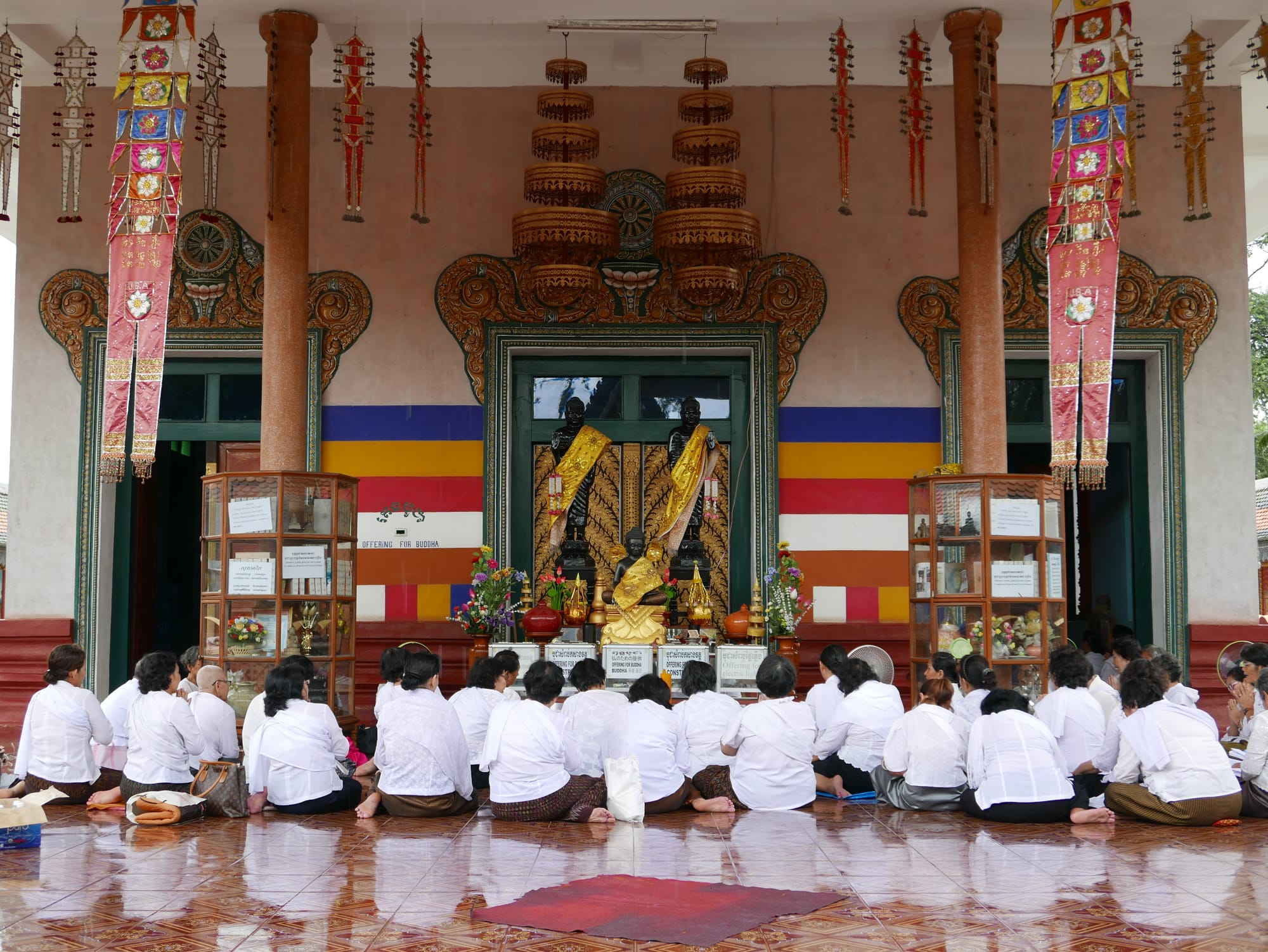 Photo by Author — Wat Preah Prohm Rath (Wat Preah Prom Rath), Pokambor Avenue, Siem Reap, Cambodia