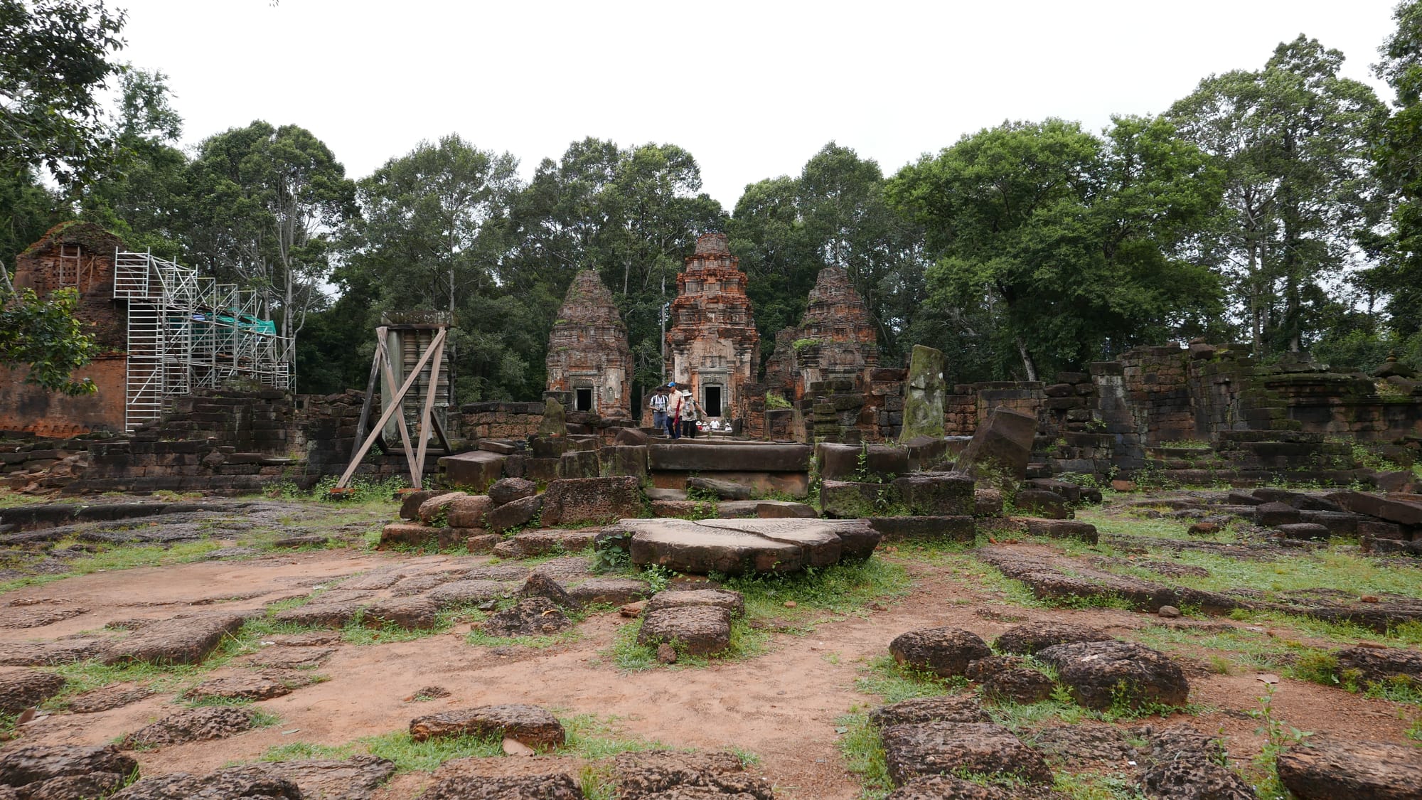 Photo by Author — Preah Ko (ប្រាសាទព្រះគោ), Angkor Archaeological Park, Angkor, Cambodia