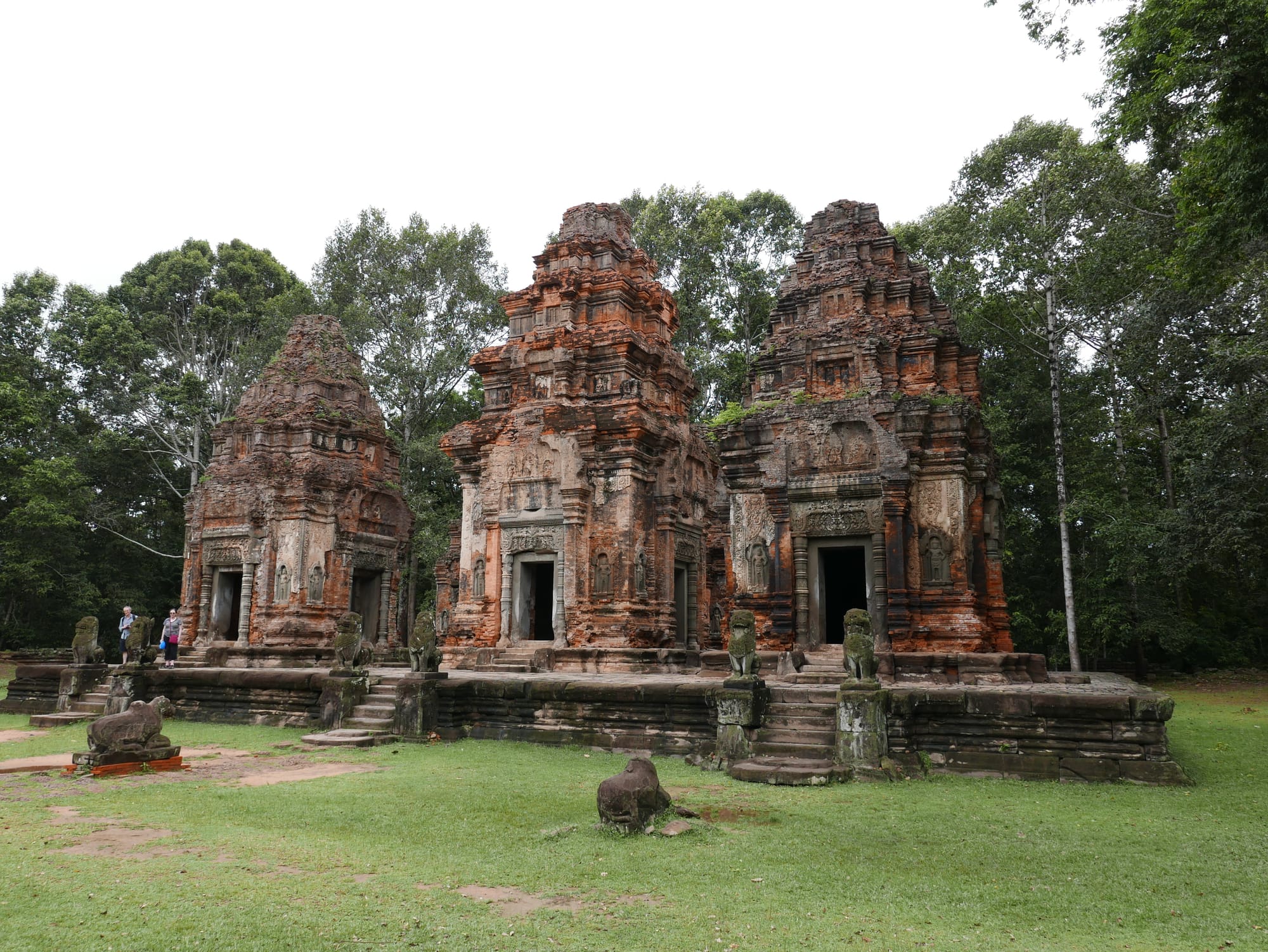 Photo by Author — Preah Ko (ប្រាសាទព្រះគោ), Angkor Archaeological Park, Angkor, Cambodia