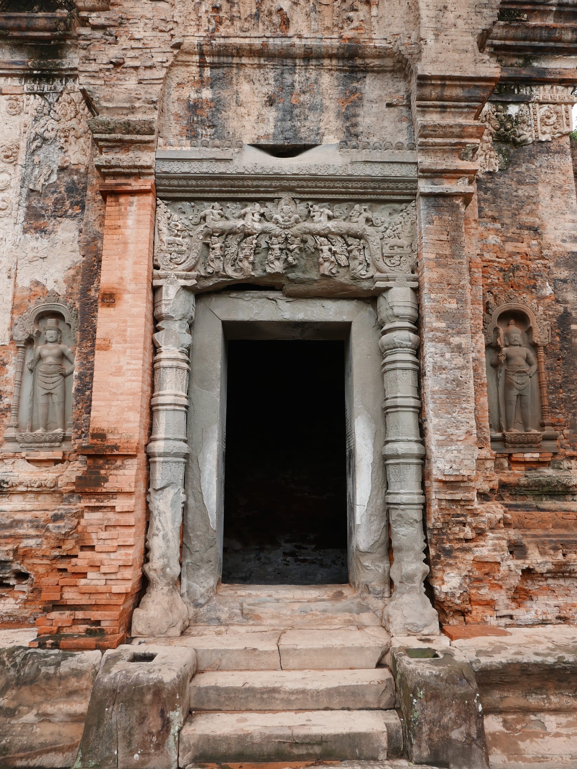 Photo by Author — Preah Ko (ប្រាសាទព្រះគោ), Angkor Archaeological Park, Angkor, Cambodia