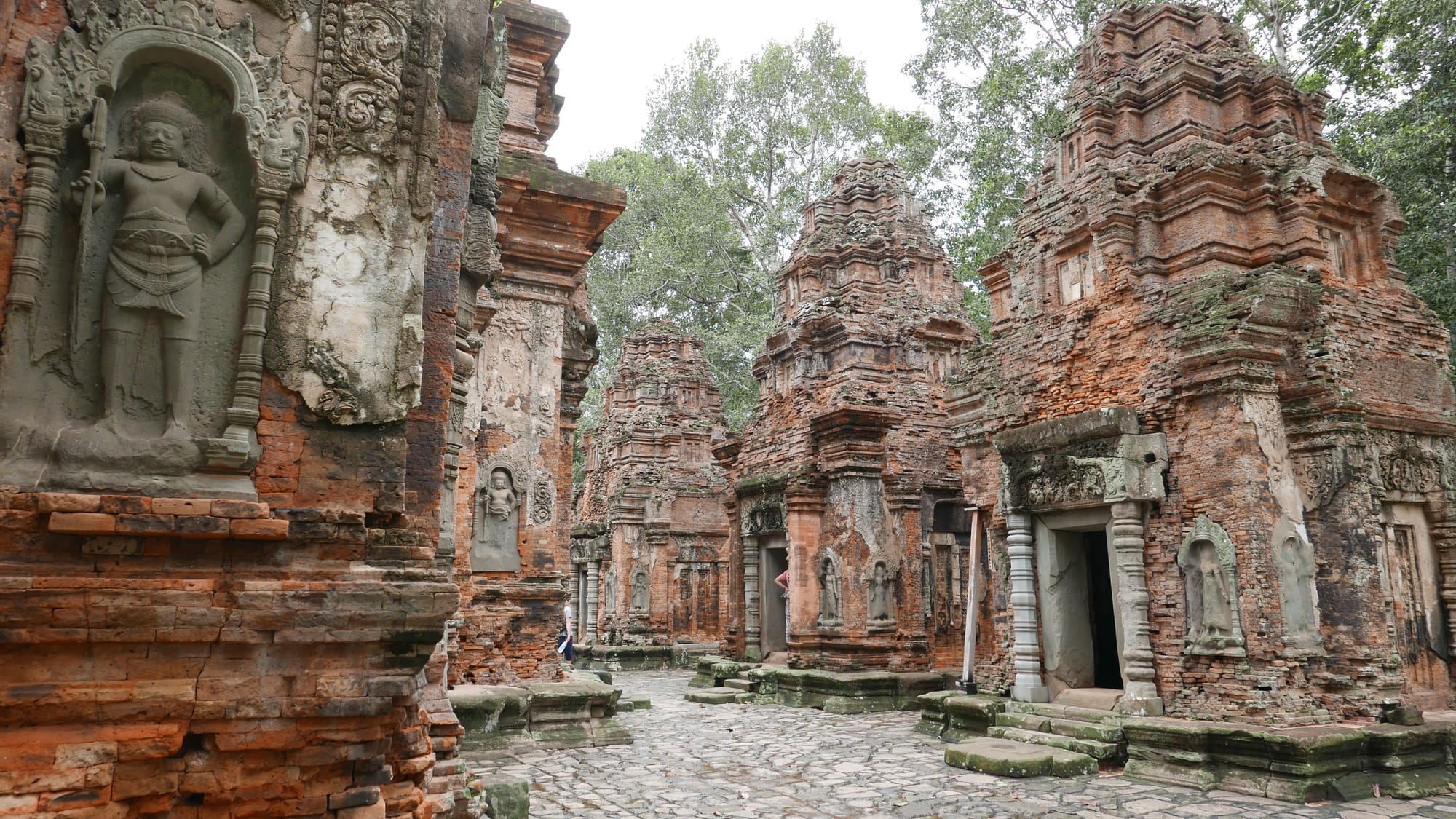 Photo by Author — Preah Ko (ប្រាសាទព្រះគោ), Angkor Archaeological Park, Angkor, Cambodia