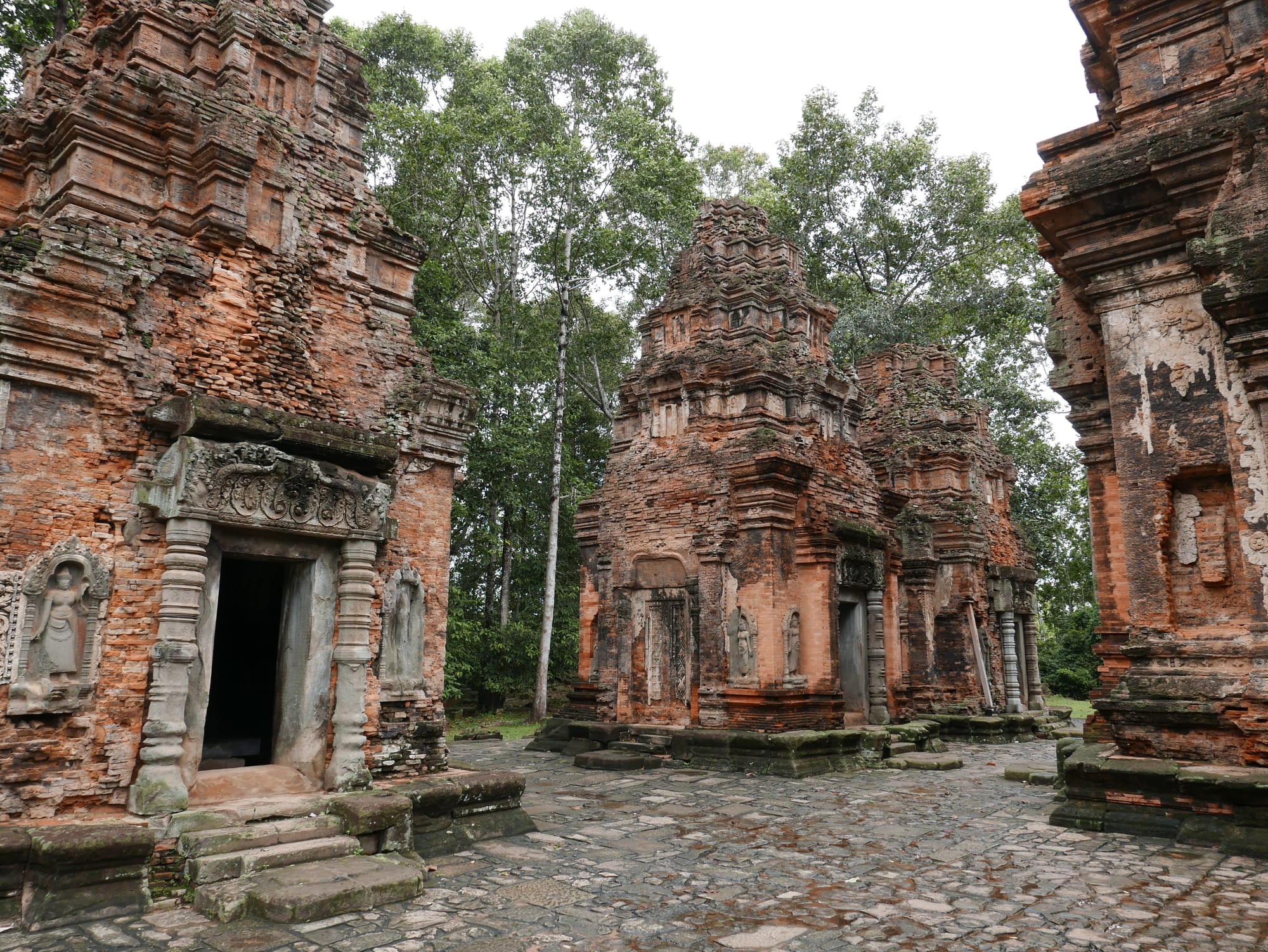 Photo by Author — Preah Ko (ប្រាសាទព្រះគោ), Angkor Archaeological Park, Angkor, Cambodia