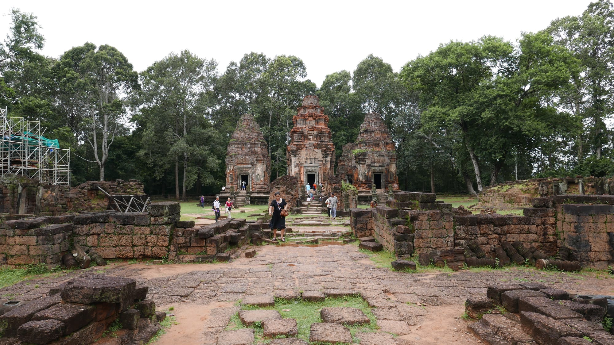 Photo by Author — Preah Ko (ប្រាសាទព្រះគោ), Angkor Archaeological Park, Angkor, Cambodia