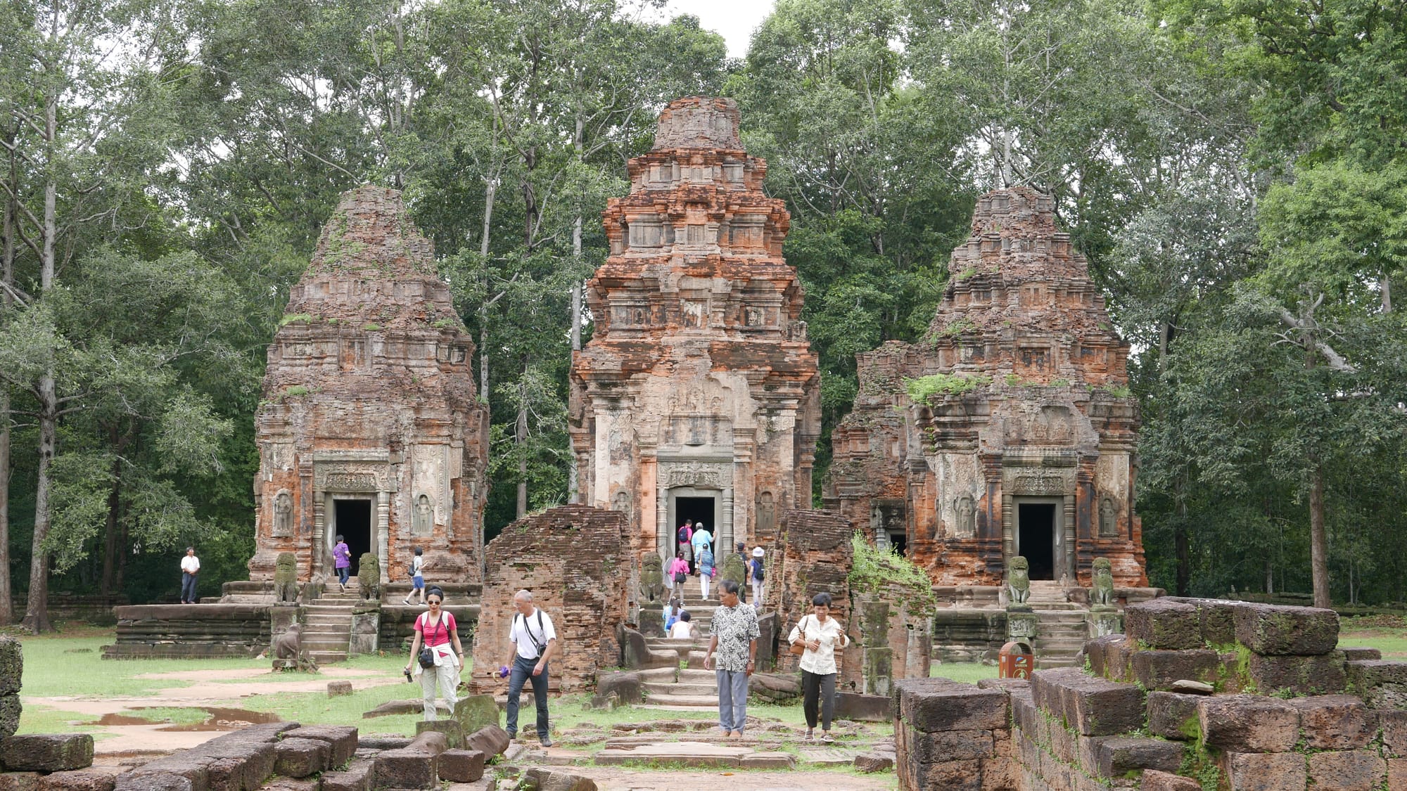 Photo by Author — Preah Ko (ប្រាសាទព្រះគោ), Angkor Archaeological Park, Angkor, Cambodia