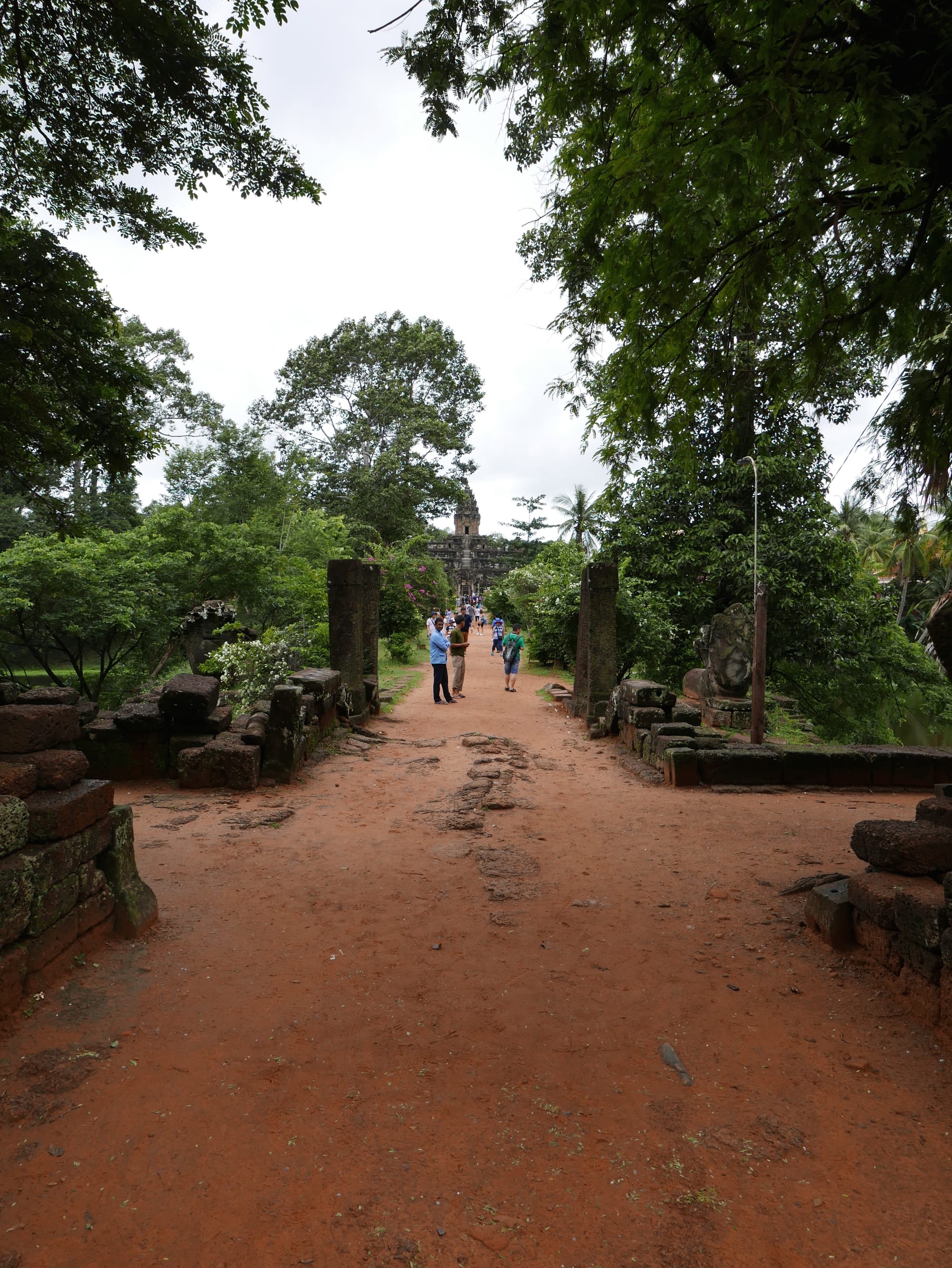 Photo by Author — the approach to Bakong Temple (បាគង), Angkor Archaeological Park, Angkor, Cambodia