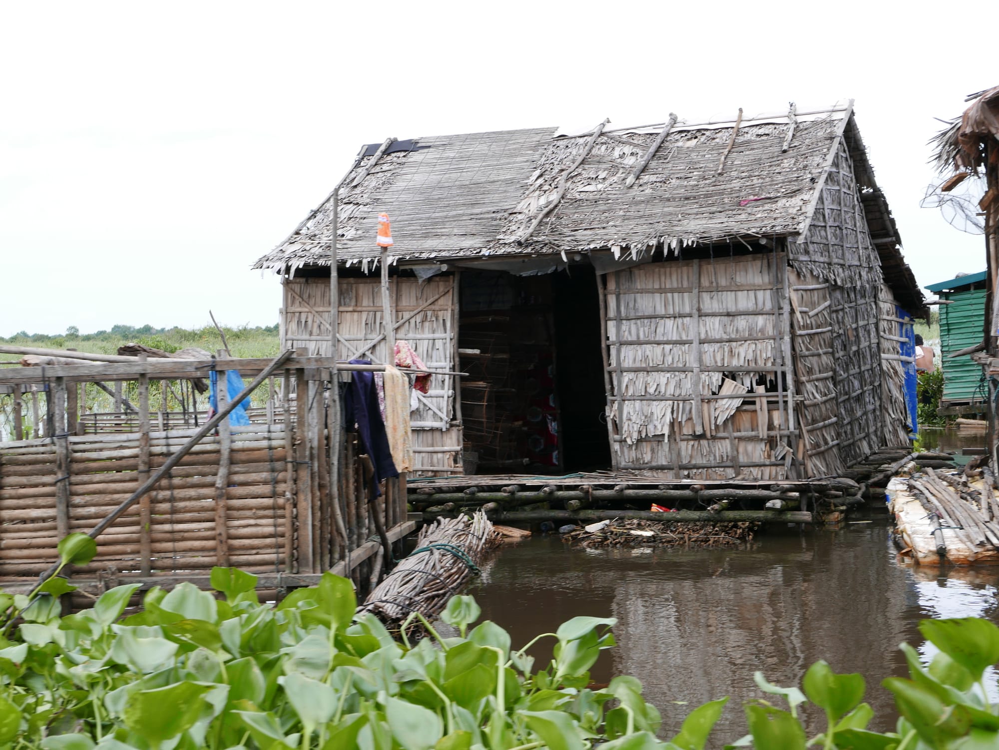 Photo by Author — floating house — Mechrey Floating Village, Siem Reap, Cambodia