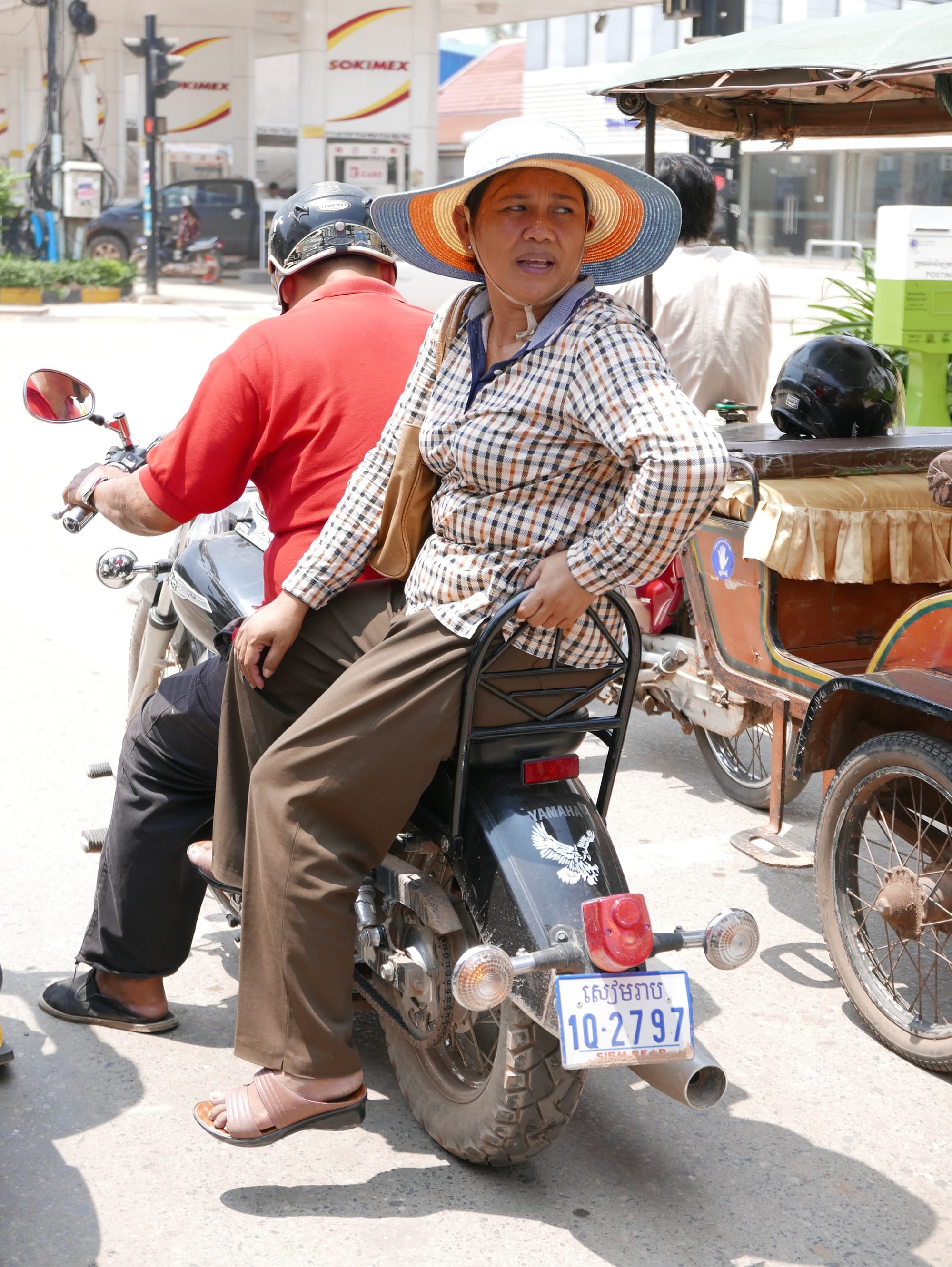 Photo by Author — getting around town — Siem Reap, Cambodia