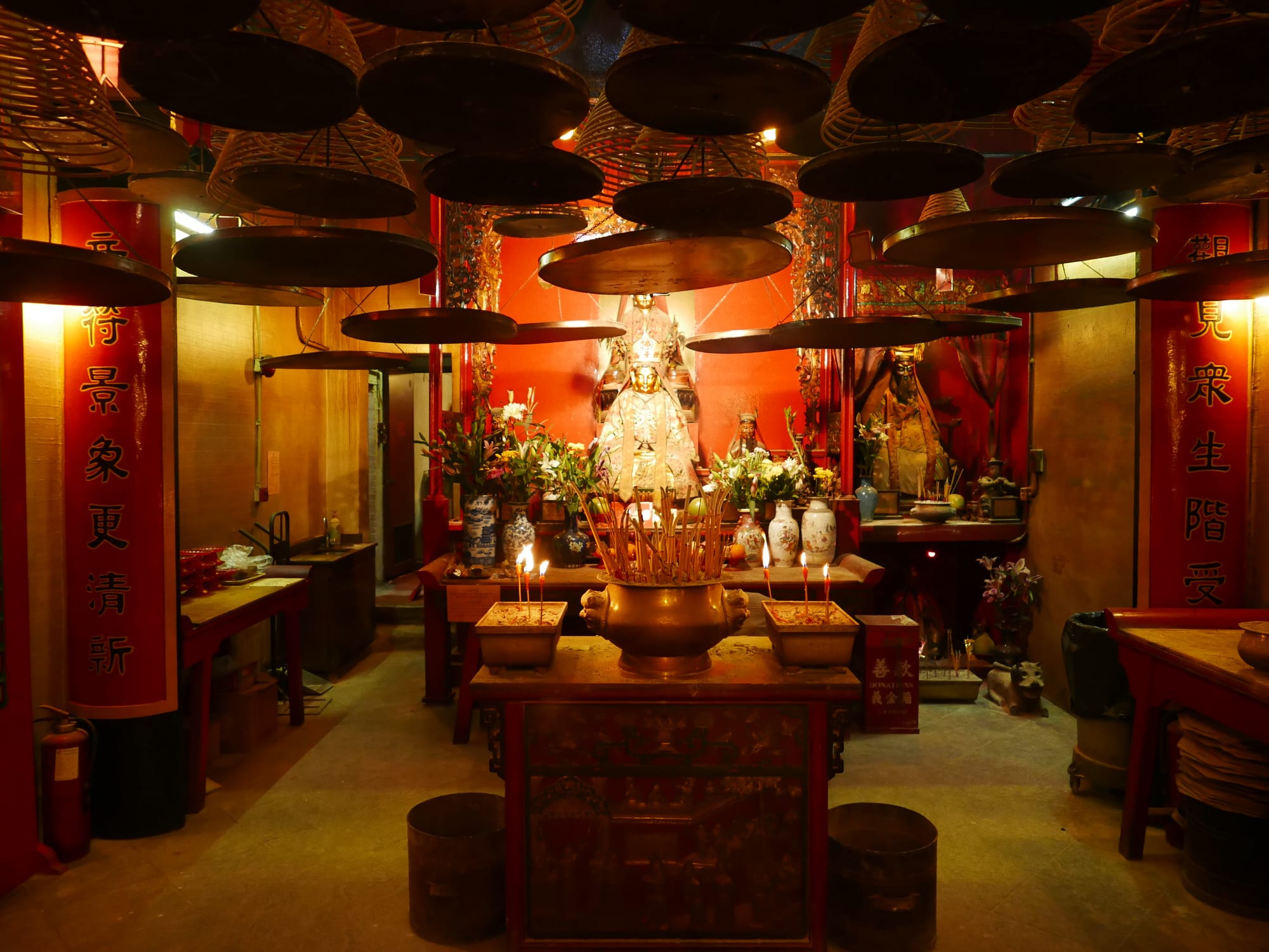 Photo by Author — Man Mo Temple 文武廟, Hong Kong