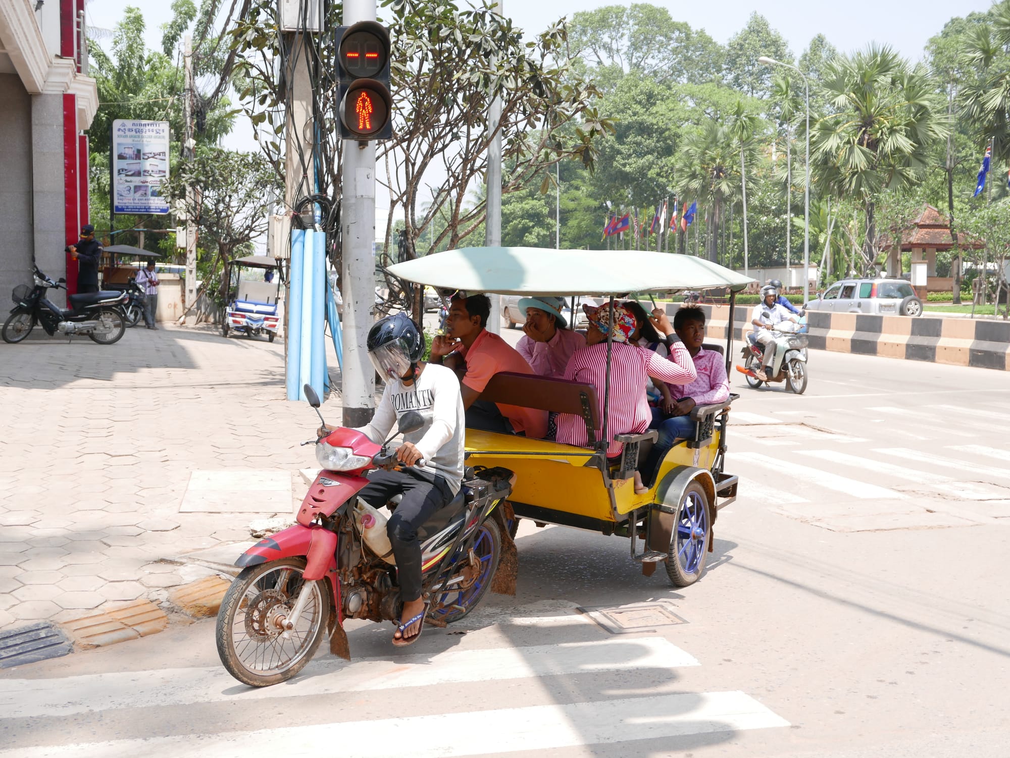 Photo by Author — Tuk Tuks of Siem Reap, Cambodia