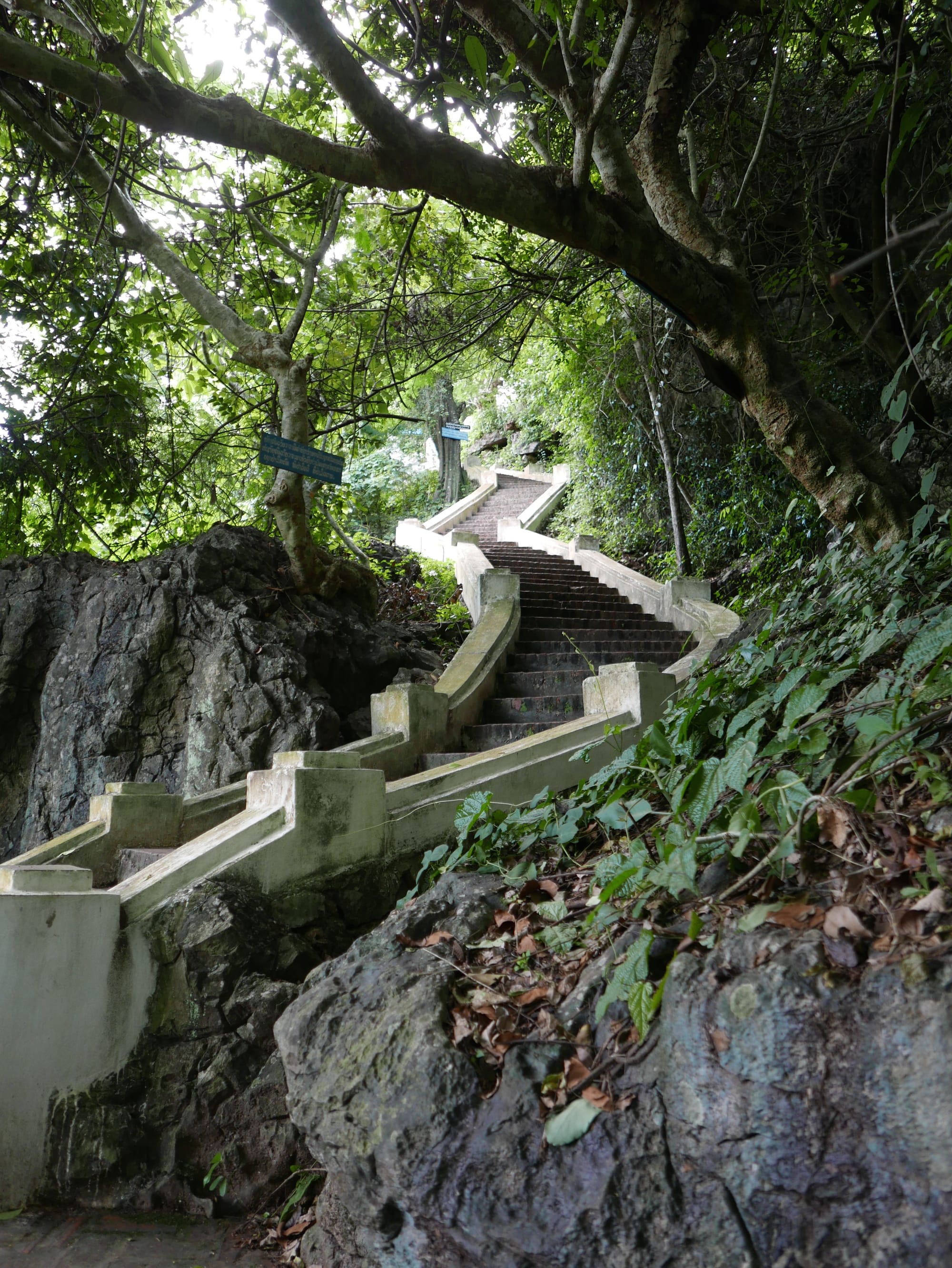 Photo by Author — more steps— Mount Phousi, Luang Prabang (ຫລວງພະບາງ/ຫຼວງພະບາງ), Laos