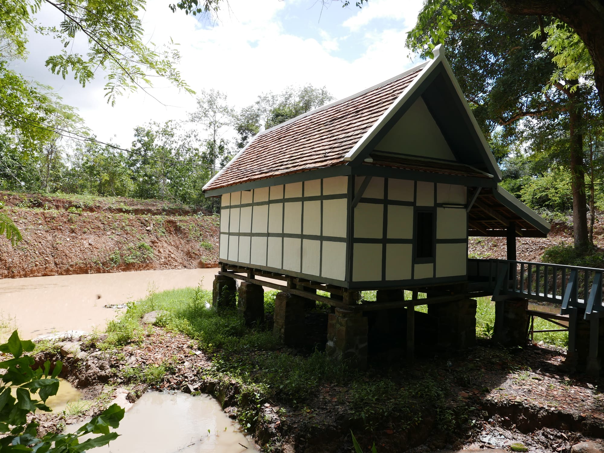 Photo by Author — the Chomphet Trail — Nongxakeo Temple (Wat Nong Sa Keo)