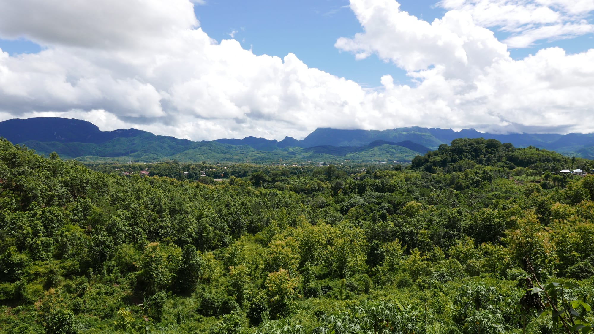 Photo by Author — the Chomphet Trail — a view from the trail