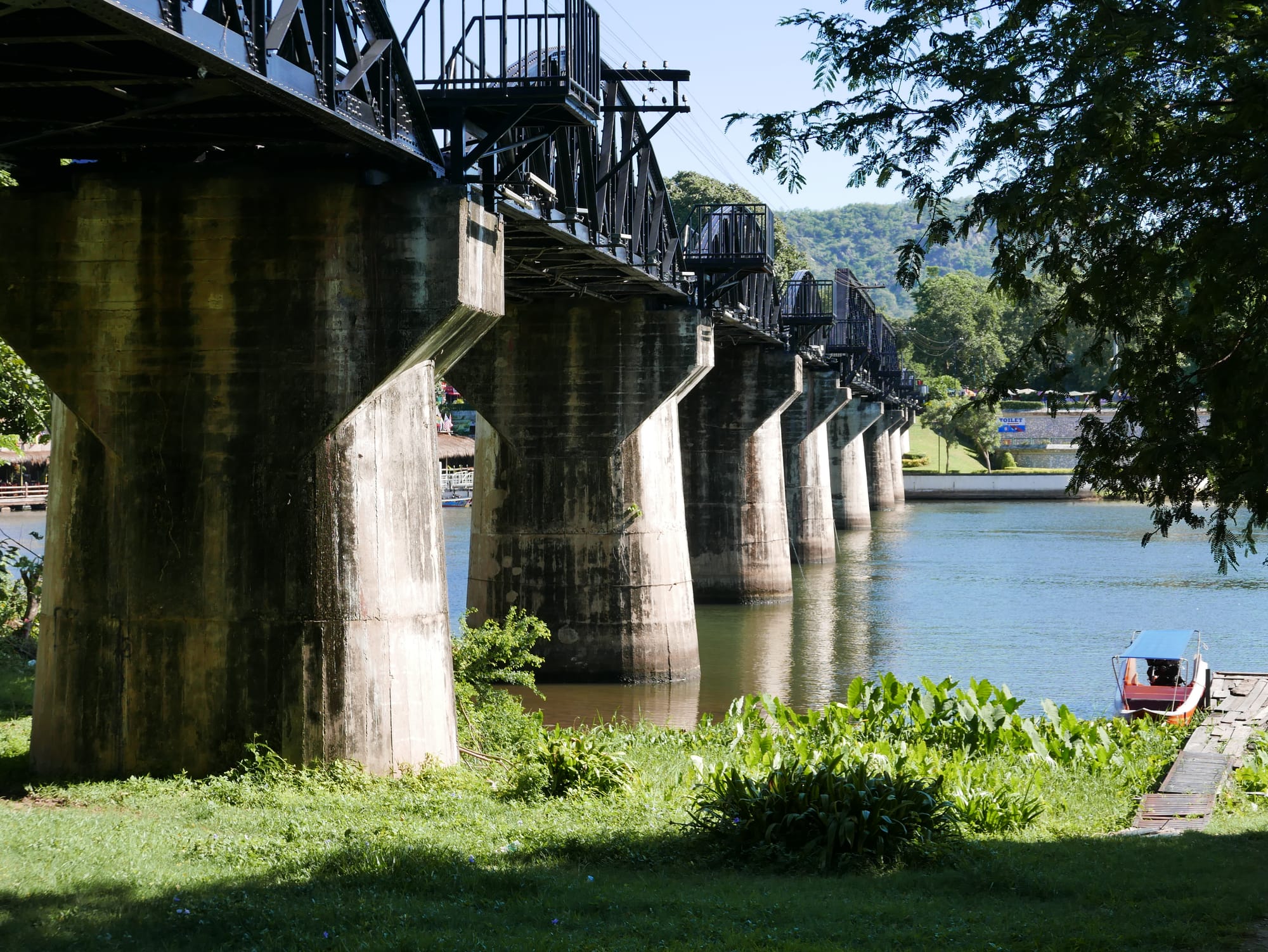 Photo by Author — The Bridge on the River Kwai (สะพานข้ามแม่น้ำแคว), Thailand 