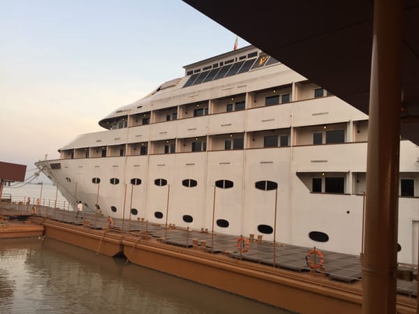 Vintage Luxury Yacht Hotel, Yangon (Rangoon), Myanmar (Burma)