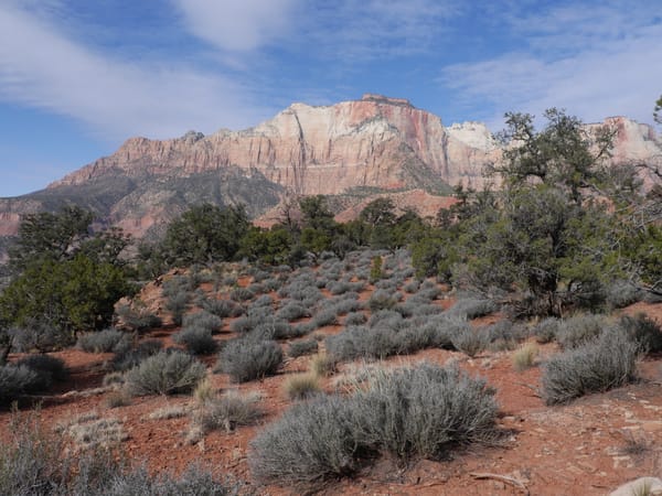 Zion National Park, Utah — Three more walks — The Riverside, The Watchman and The Archeology