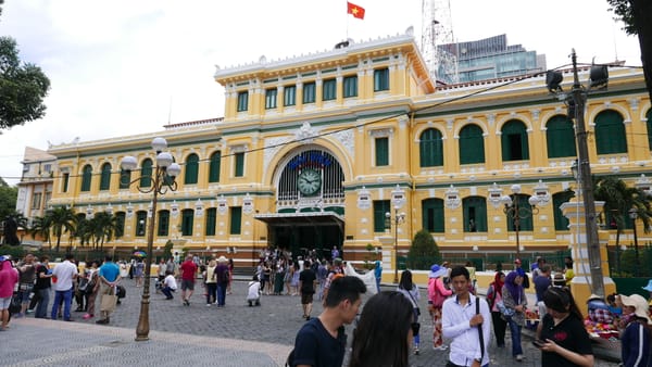 Bưu Điện Sài Gòn (Saigon Central Post Office), Ho Chi Minh City, Vietnam