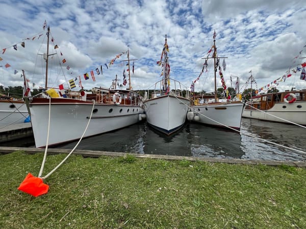 The Little Ships at The Henley Traditional Boat Festival 2024