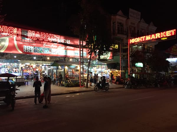 Siem Reap Night Market, Cambodia