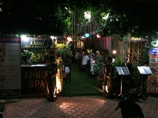 Laos — Khmu Restaurant & Spa, Luang Prabang (ຫລວງພະບາງ/ຫຼວງພະບາງ), Laos