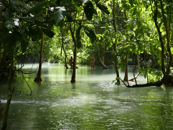 Laos — Tour — Kuang Si Waterfall (ນ້ຳຕົກຕາດ ກວາງຊີ), Laos — the upper pools